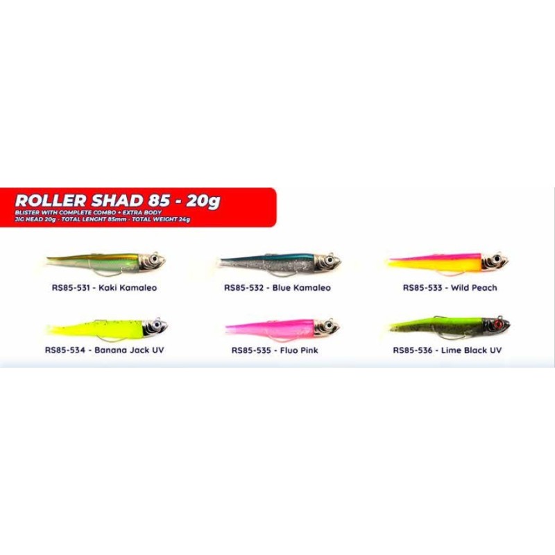 COMBOS 20g - LEAD FREE - COMPLETE LURE + BODY