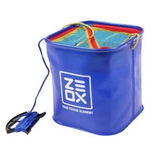 Zeox Bucket with Rope and Mesh 15L