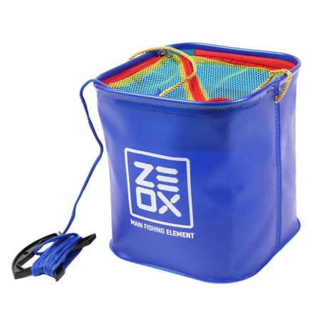 Zeox Bucket with Rope and Mesh 15L
