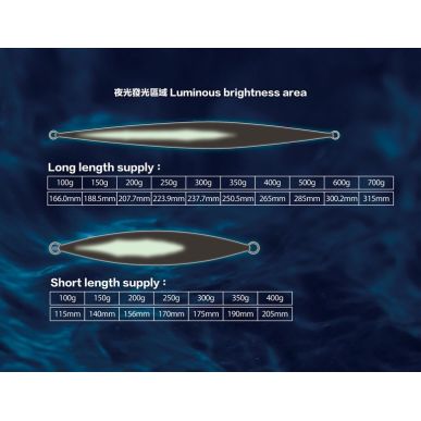 2025 JM Classic V.I.P Diamond jig 250g Kısa