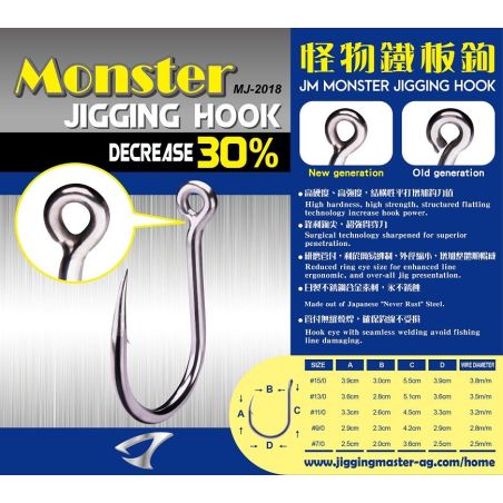 JM heavy Monster Jigging İğne