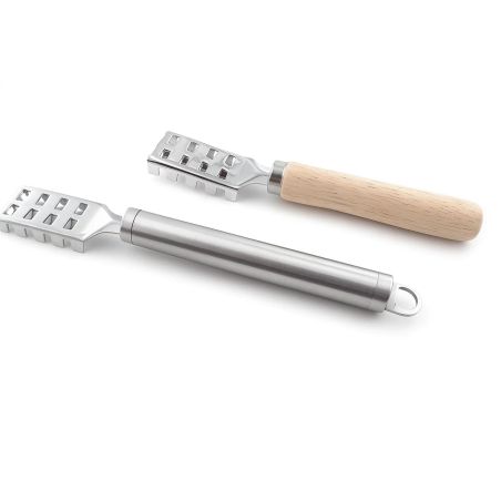 Wood - 430 stainless steel fish scale removal tool