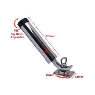 316 Stainless Steel Rod Holder 360 Degrees