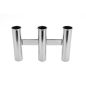 316 Stainless Steel 3 Tube Rod Holder