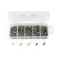 Double Steel Crimps (60 pieces each of 0.8/1.0/1.2/1.4/1.6mm)