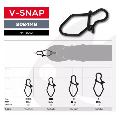 Golden Catch V-Snap 2024MB Klips