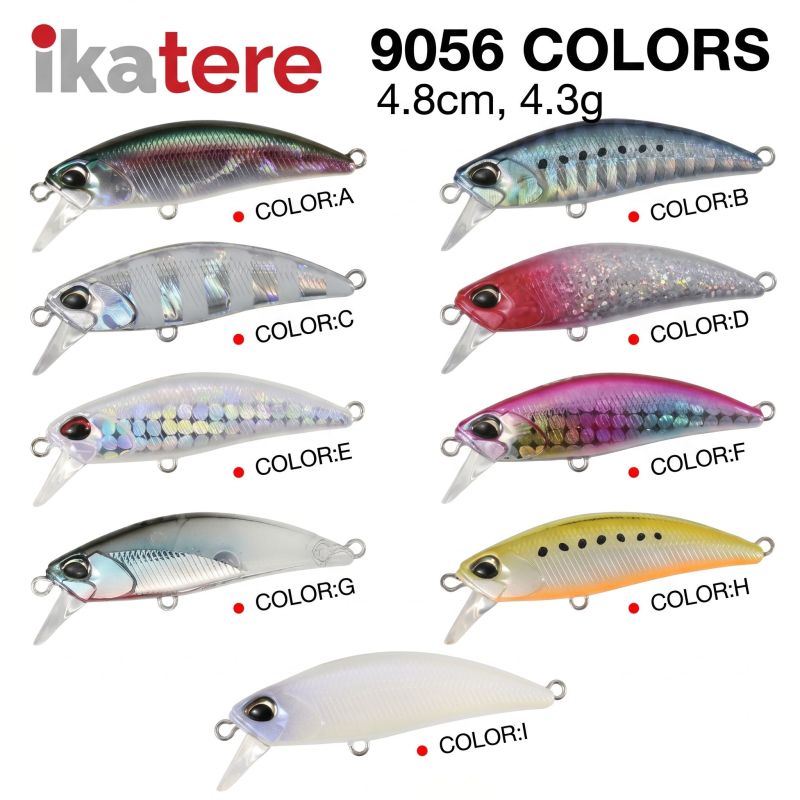 Ikatere 48mm 4.3g Batan Model Maket Balık