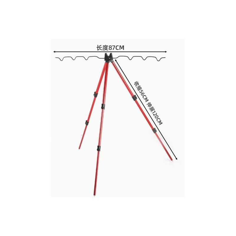 Aluminyum Tripod - Kamış Tutacağı