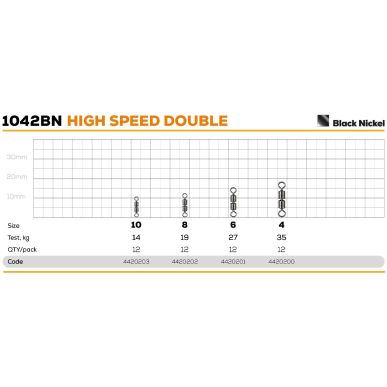 Golden Catch High Speed Double Swivel 1042BN №8(12pcs)