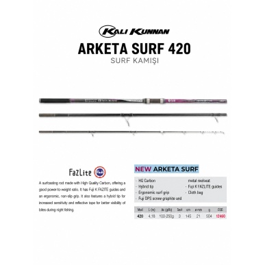 KALI KUNNAN ARKETA SURF 420 SURF KAMIŞI