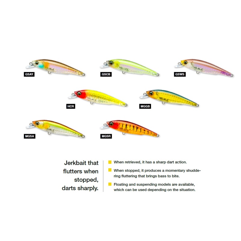 DUEL F1214 L-BASS SERIES JERKBAIT (SP)