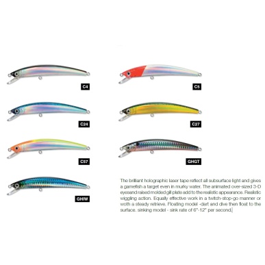 Yozuri F8 CRYSTAL MINNOW (F) 130mm 18g