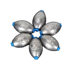 2, 5 and 10g Sliding Fishing Sinker