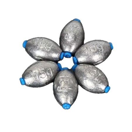 2, 5 and 10g Sliding Fishing Sinker