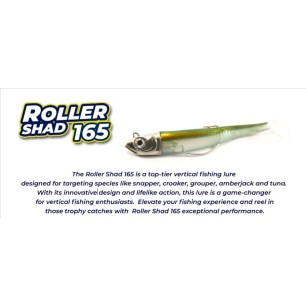 Roller Shad 165 Jighead and Hooks