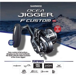 Shimano Ocea Jigger FCustom 2001 Jigging Makinası