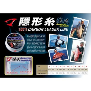 Jigging Master Gangster Invisible Leader Carbon Line 30M