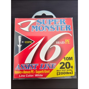 JM SUPER MONSTER Assist İpi PE20 / 200lb (10M)