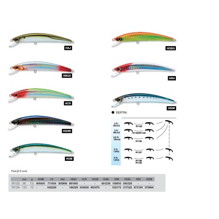 R1123 CRYSTAL MINNOW F90