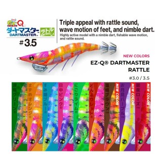 DUEL A1741 EZ -Q Dartmaster Rattle 3.0 Squid Jig