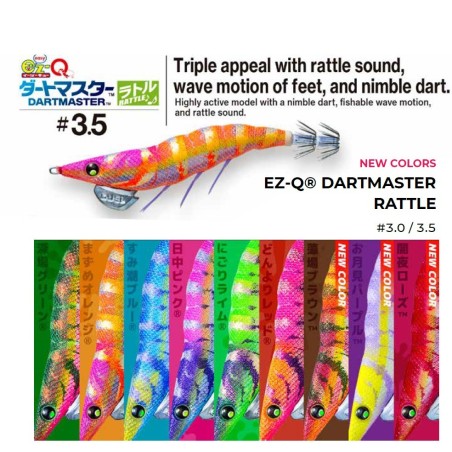 DUEL A1741 EZ -Q Dartmaster Rattle 3.0 Kalamar Zokası