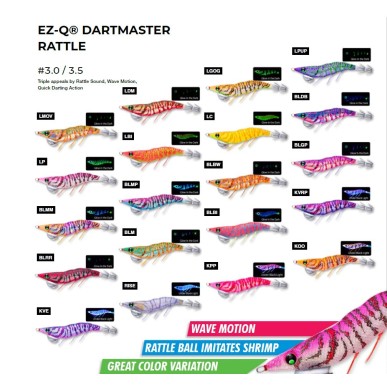 DUEL A1741 EZ -Q Dartmaster Rattle 3.0 Kalamar Zokası