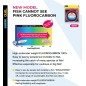 DUEL Fısh Cannot See Fluorocarbon Pink 100m