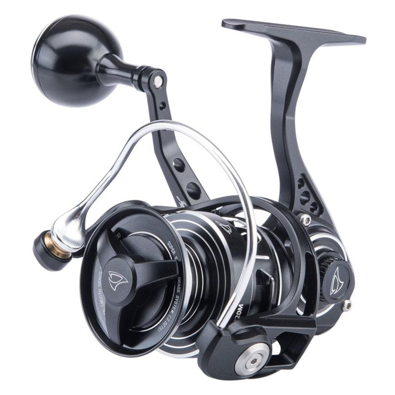 JIGGING MASTER Ultimate Spinning Reel SUPER STAR 3000XH Plus Black/Silver